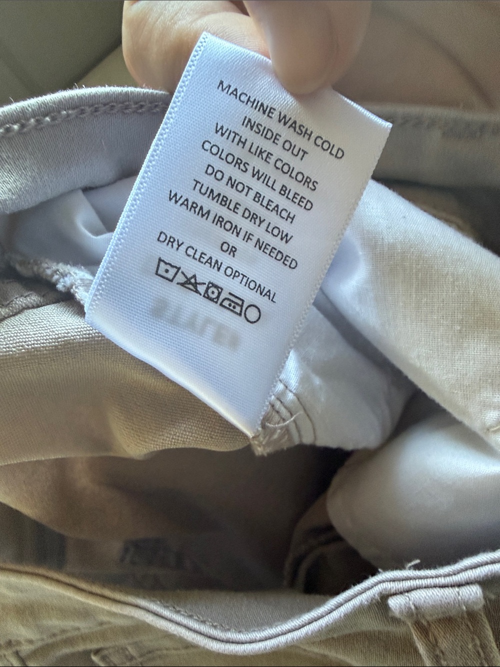 Zenana Outfitters Skinny Jeans in Light Taupe - Picture 5 of 6